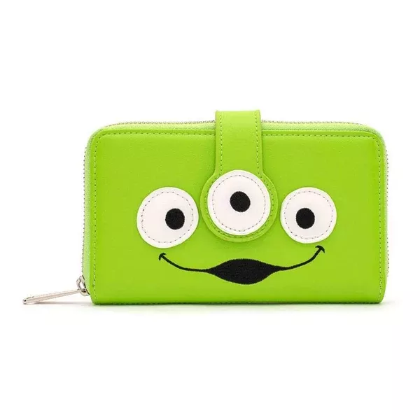Loungefly Disney Toy Story Alien Eye Zip Around Wallet
