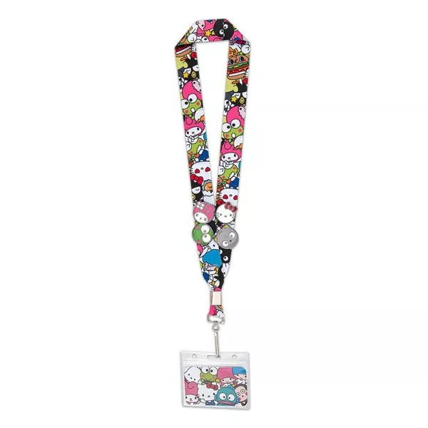 Loungefly Sanrio Hello Kitty Group With Enamel Pins Lanyard