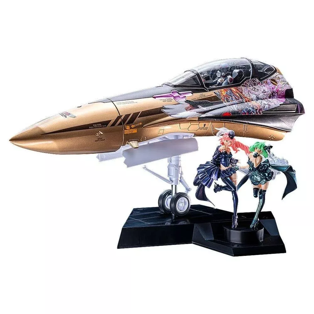 Macross Frontier Plastic Model Kit PLAMAX MF-98: minimum factory Fighter Nose Collection YF-29 GALAXY SET 90 cm