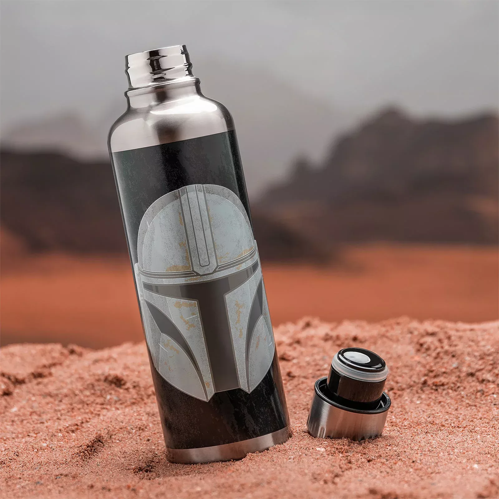 The Mandalorian Water Bottle - Star Wars