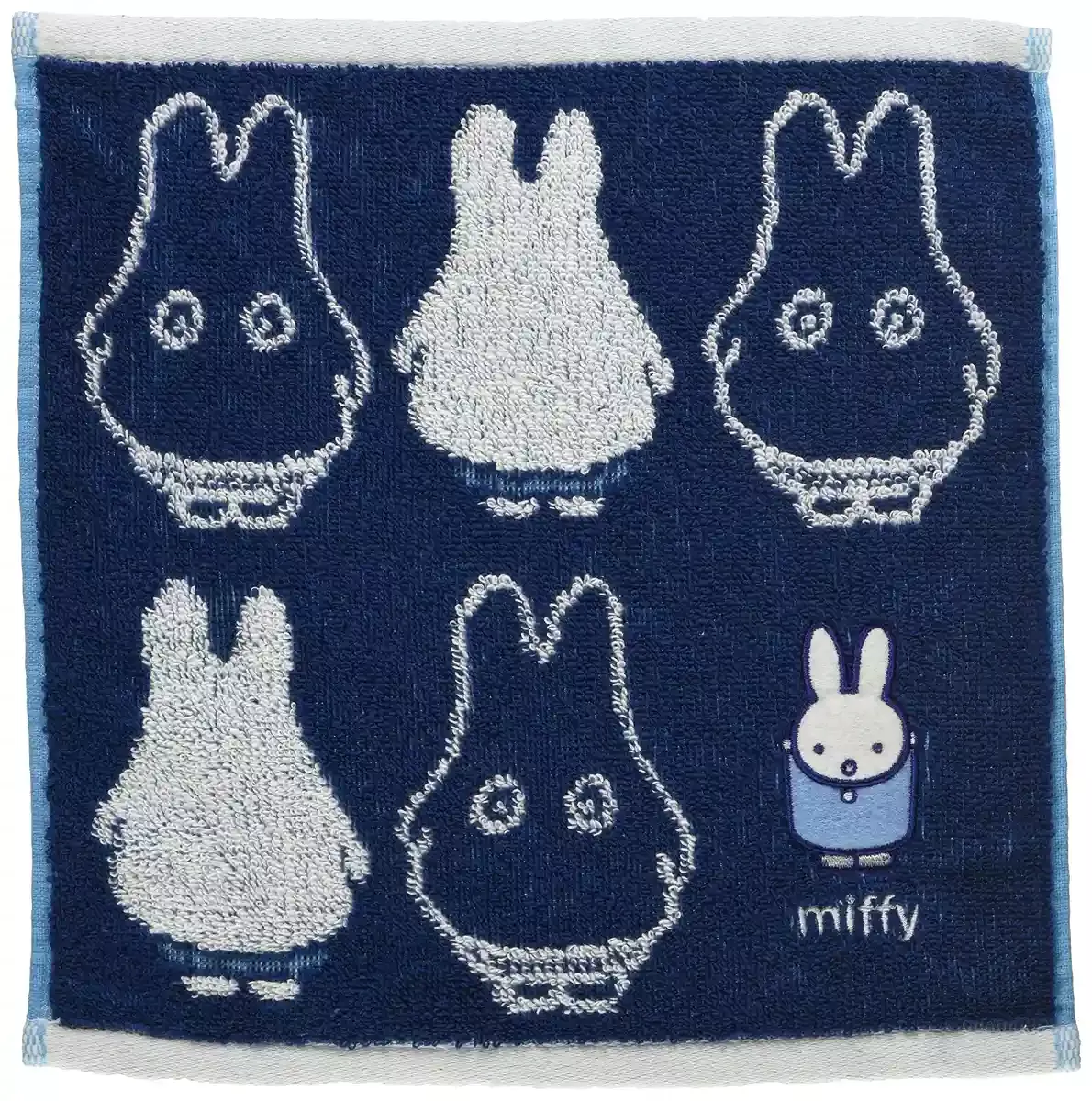 MARUSHIN - Dick Bruna Hand Towel 'Surprised Miffy'