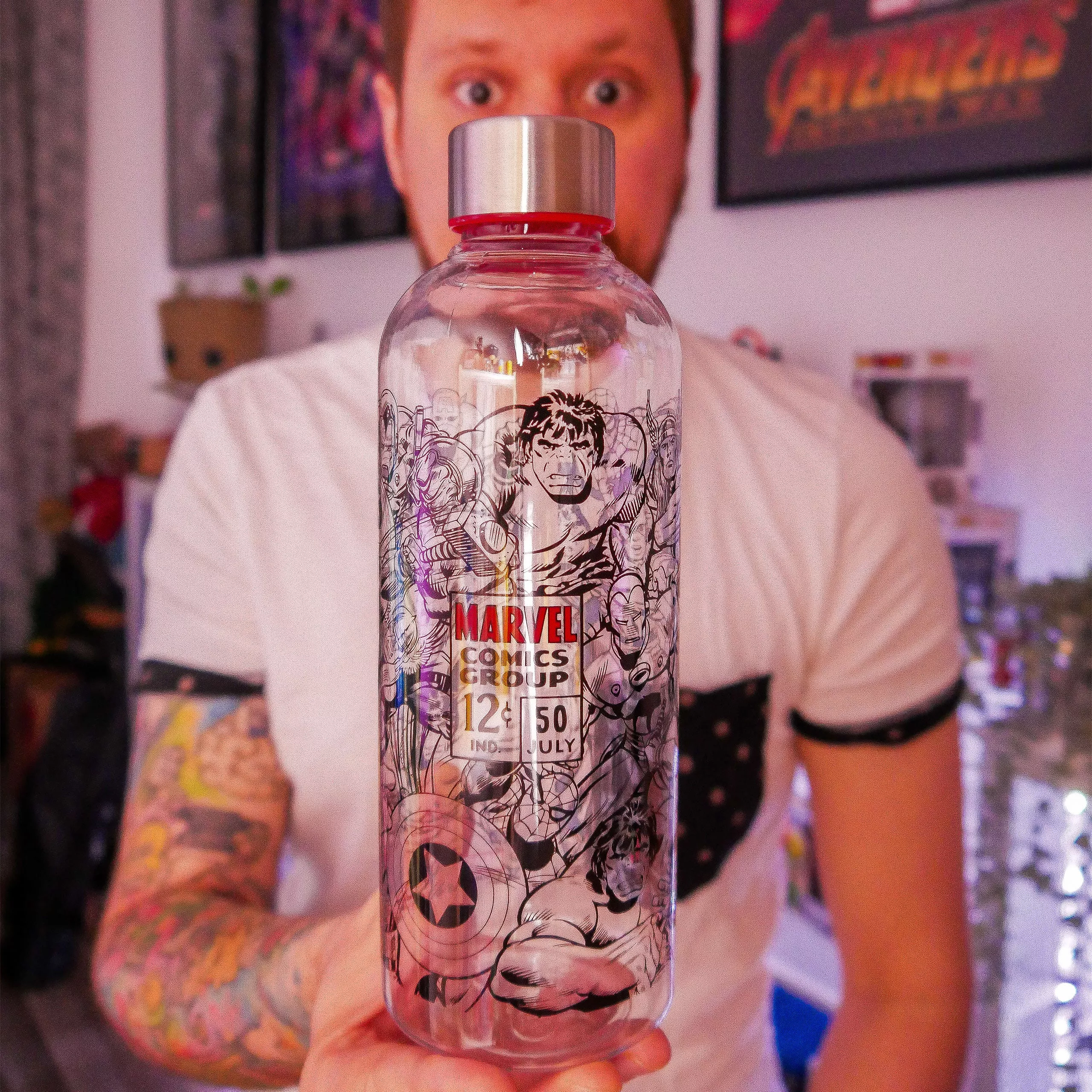 Marvel Comic - Water Bottle