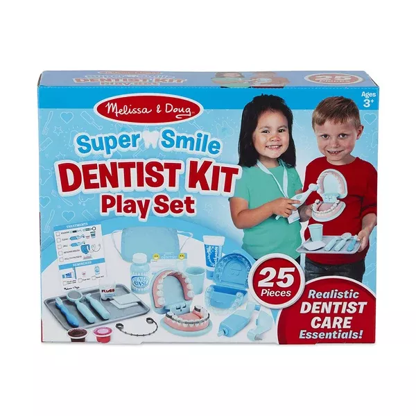 Melissa And Doug Super Smile Dentist Kit Play Set