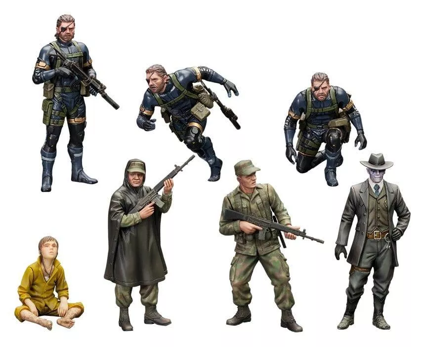 Metal Gear Solid V Plastic Model Kit 1/35 Metal Gear Solid Ground Zero Set 5cm