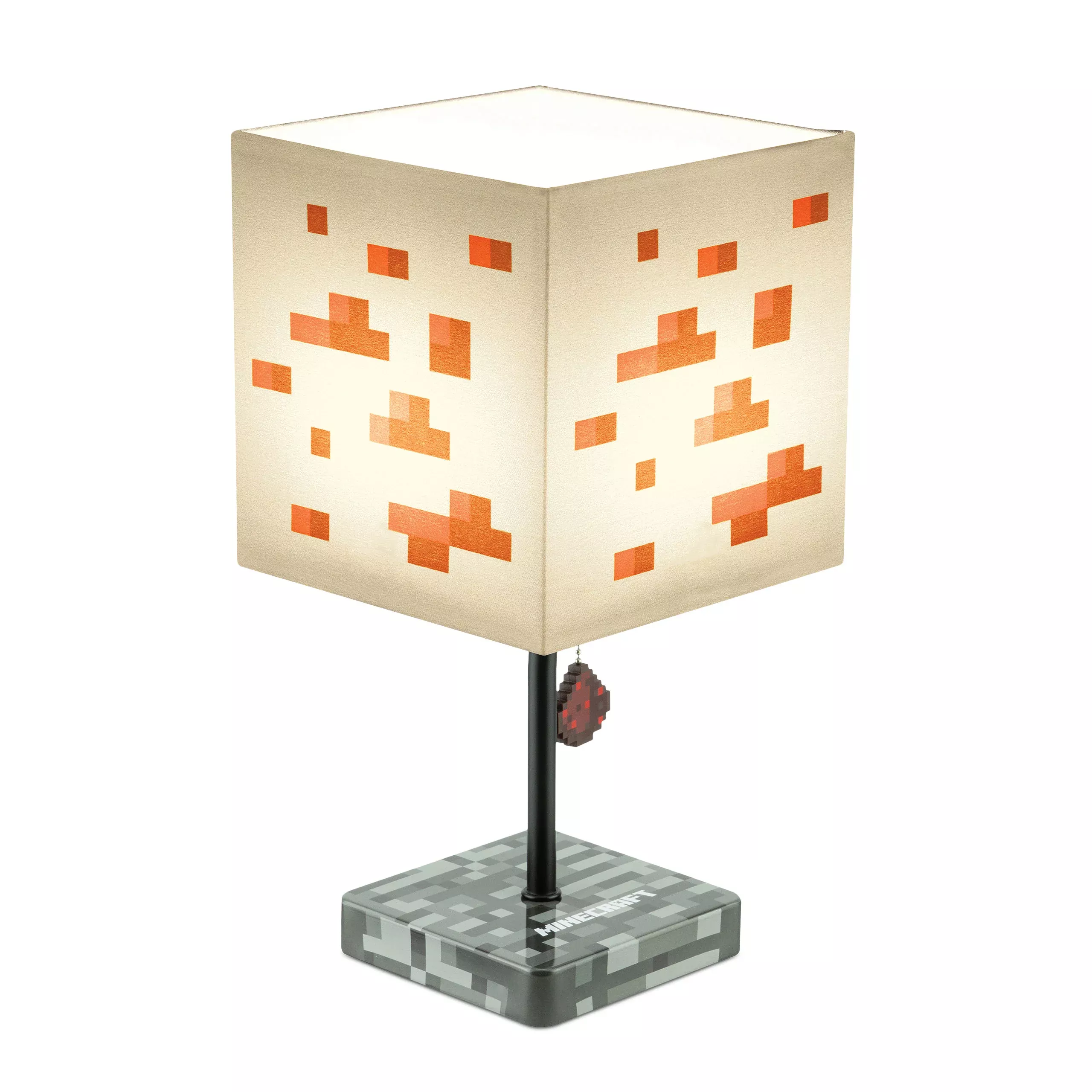 Minecraft - Redstone Block Table Lamp