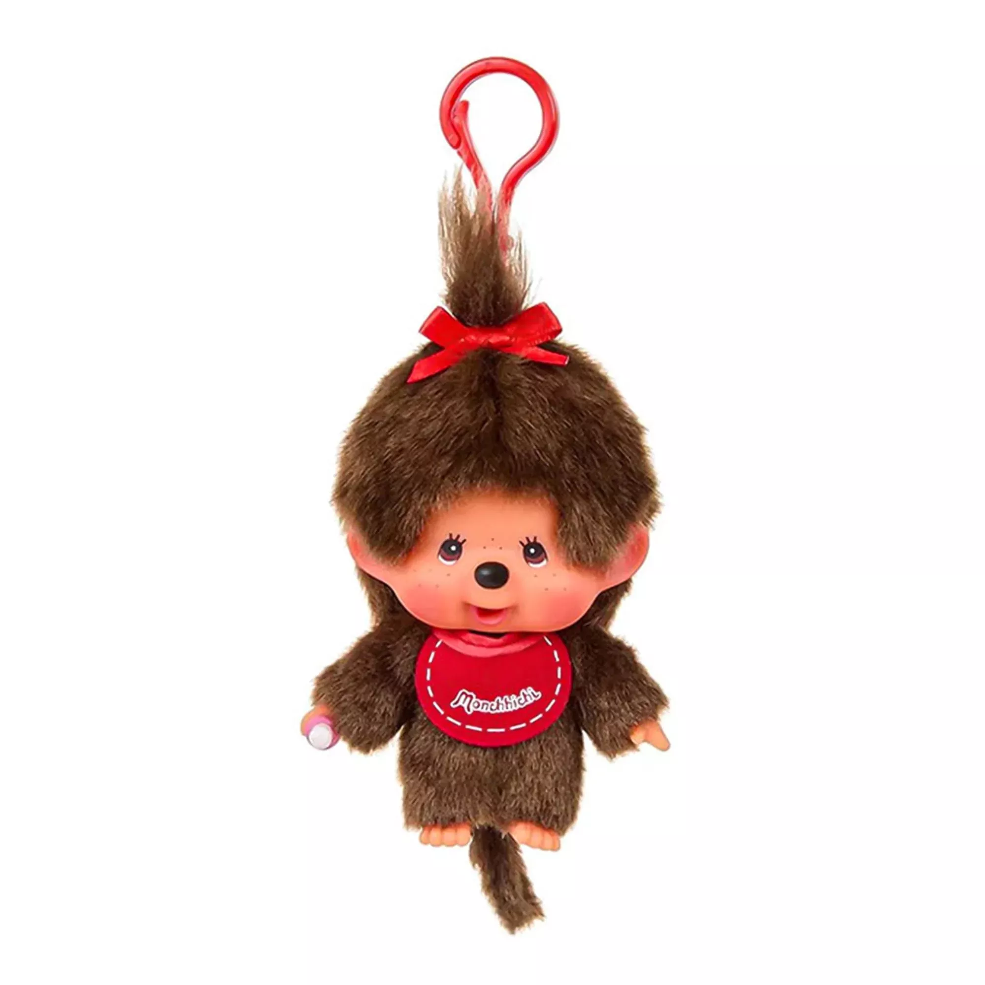 Monchhichi Girl 4 Inch Plush Keychain