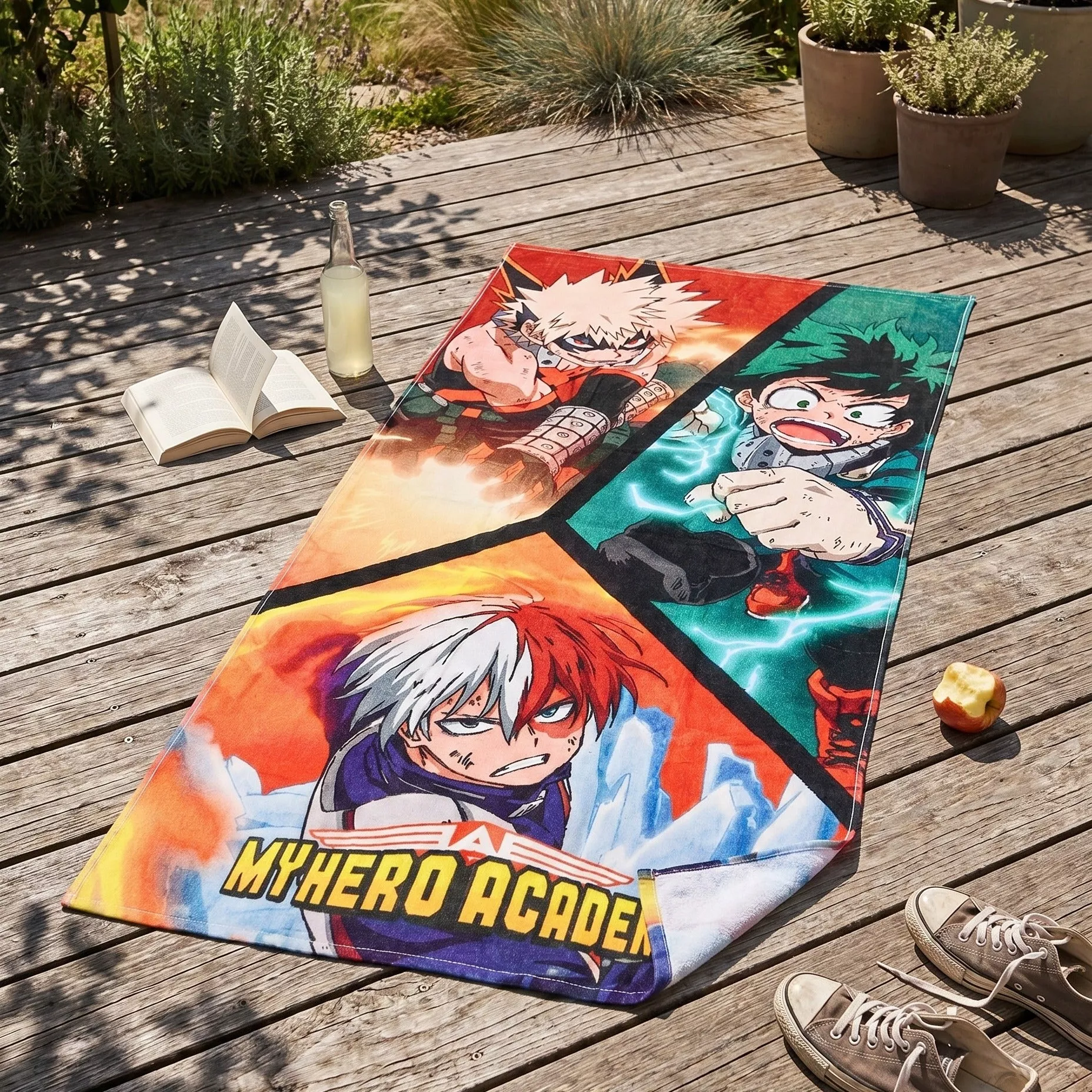 My Hero Academia - Group Beach Towel