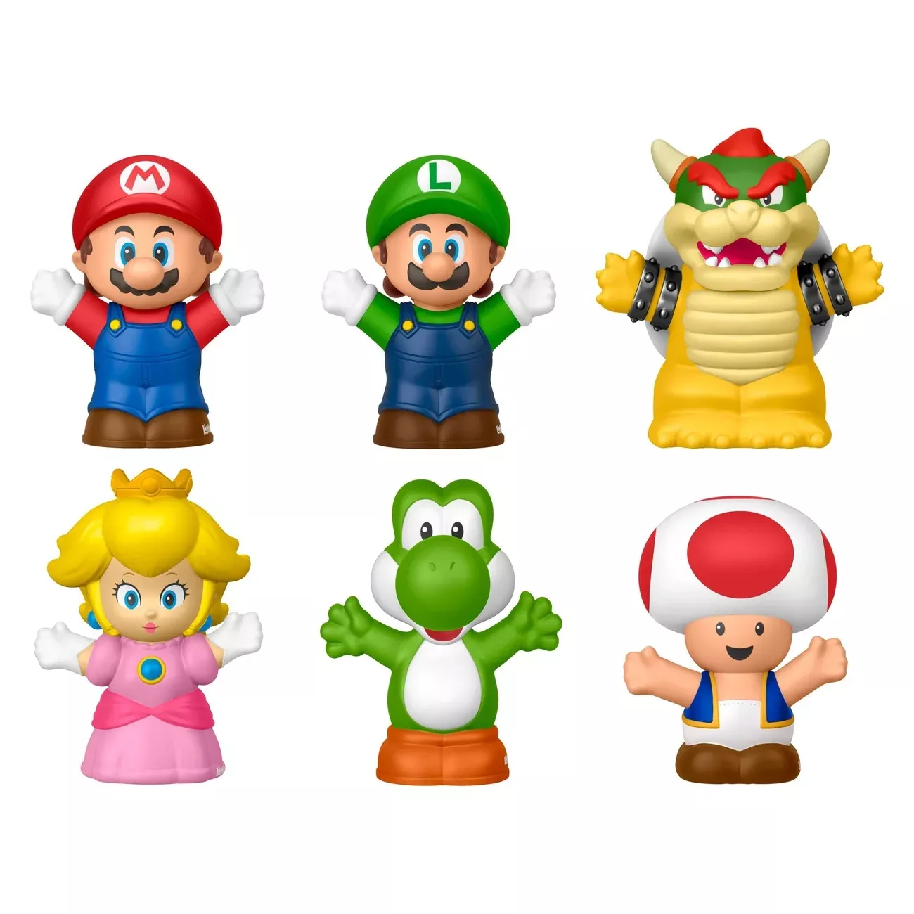 My Mario Little People Collector Mini Figures 6-Pack 7 cm