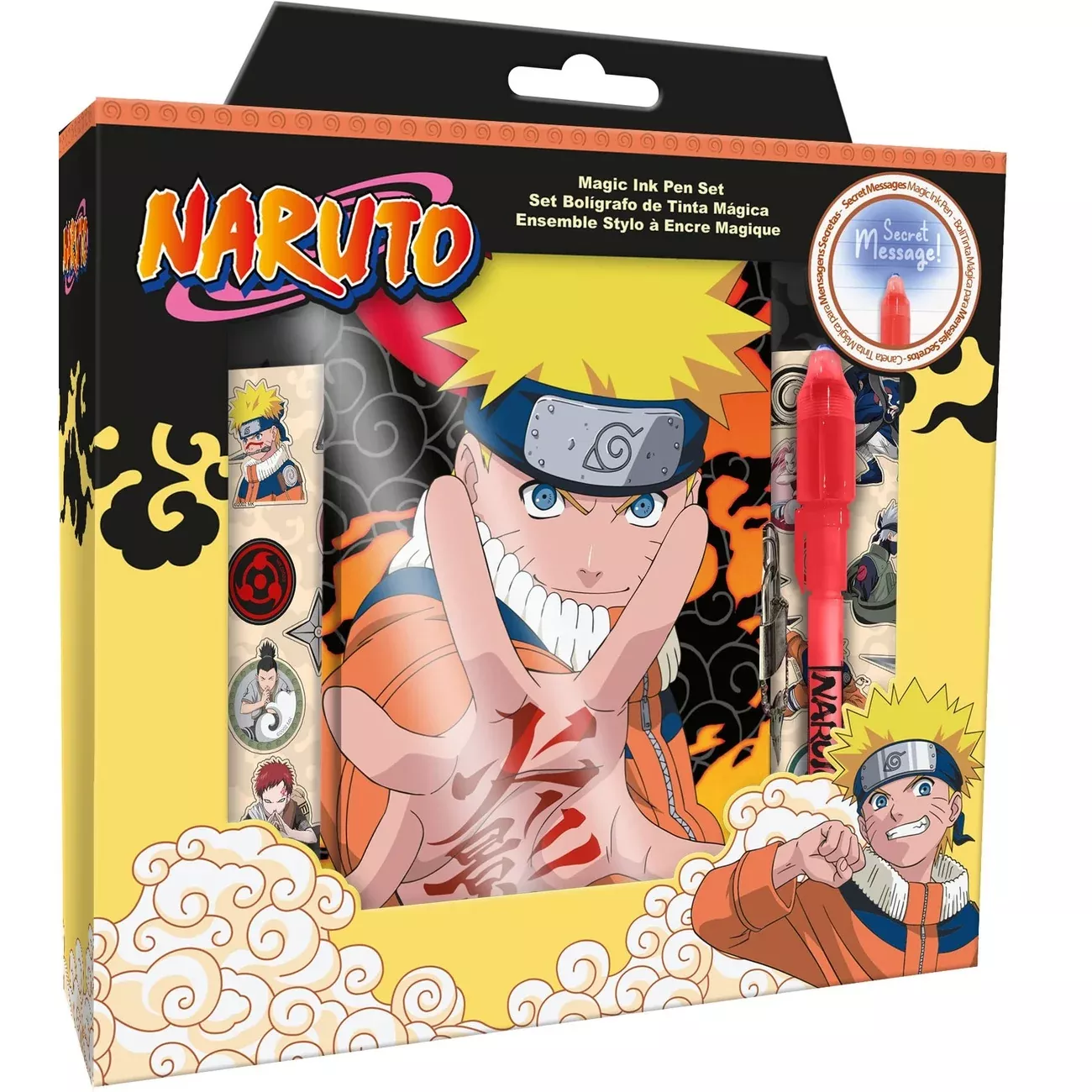 Naruto Diary Set with Lock