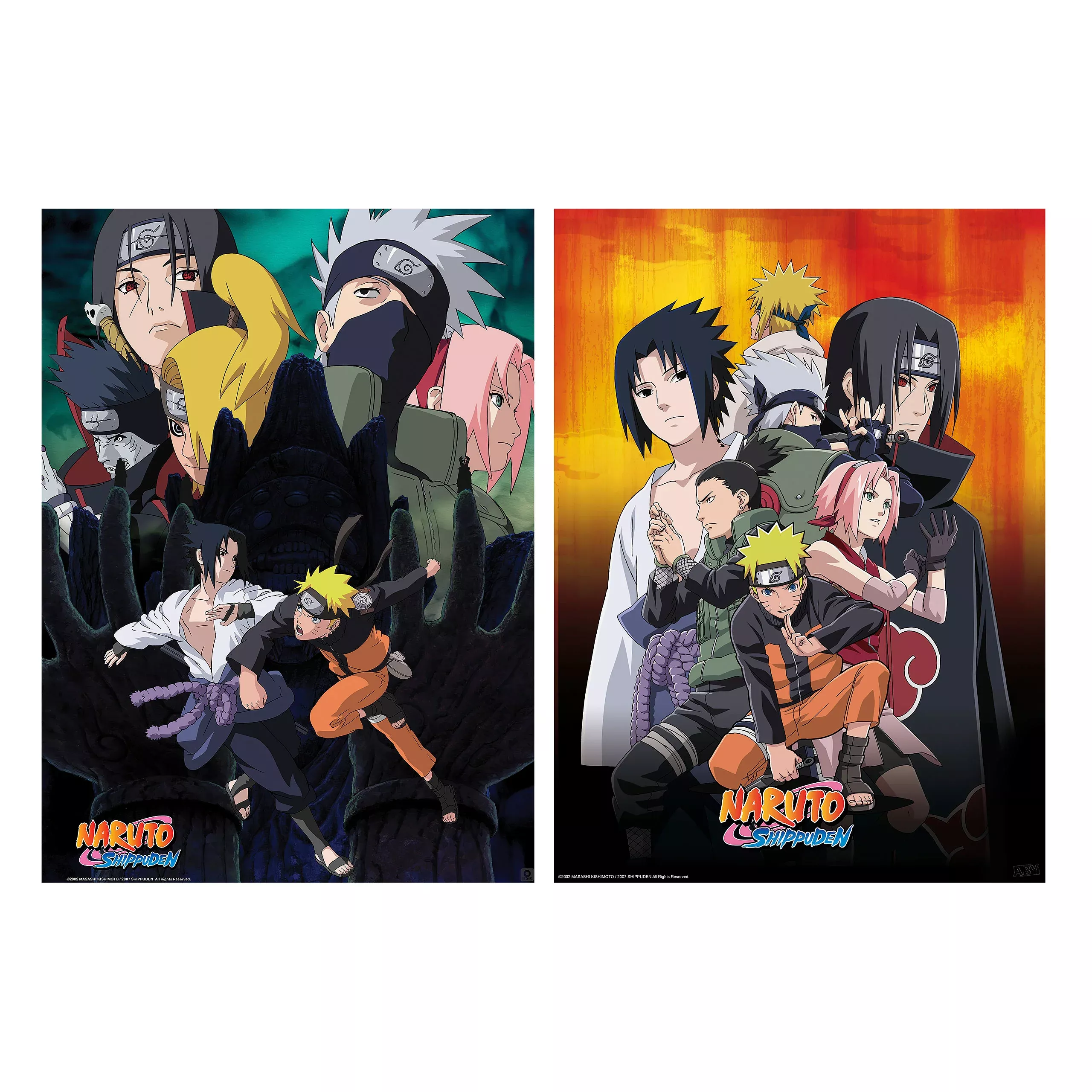 Naruto Shippuden - Ninjas Poster 2-piece Set