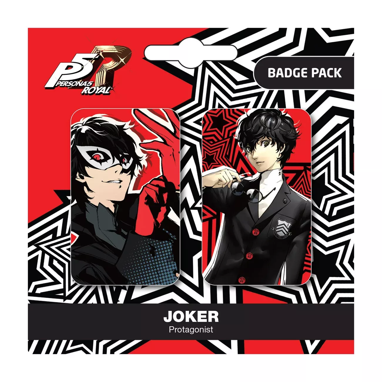 Persona 5 Royal Pin Button Double Pack Set A