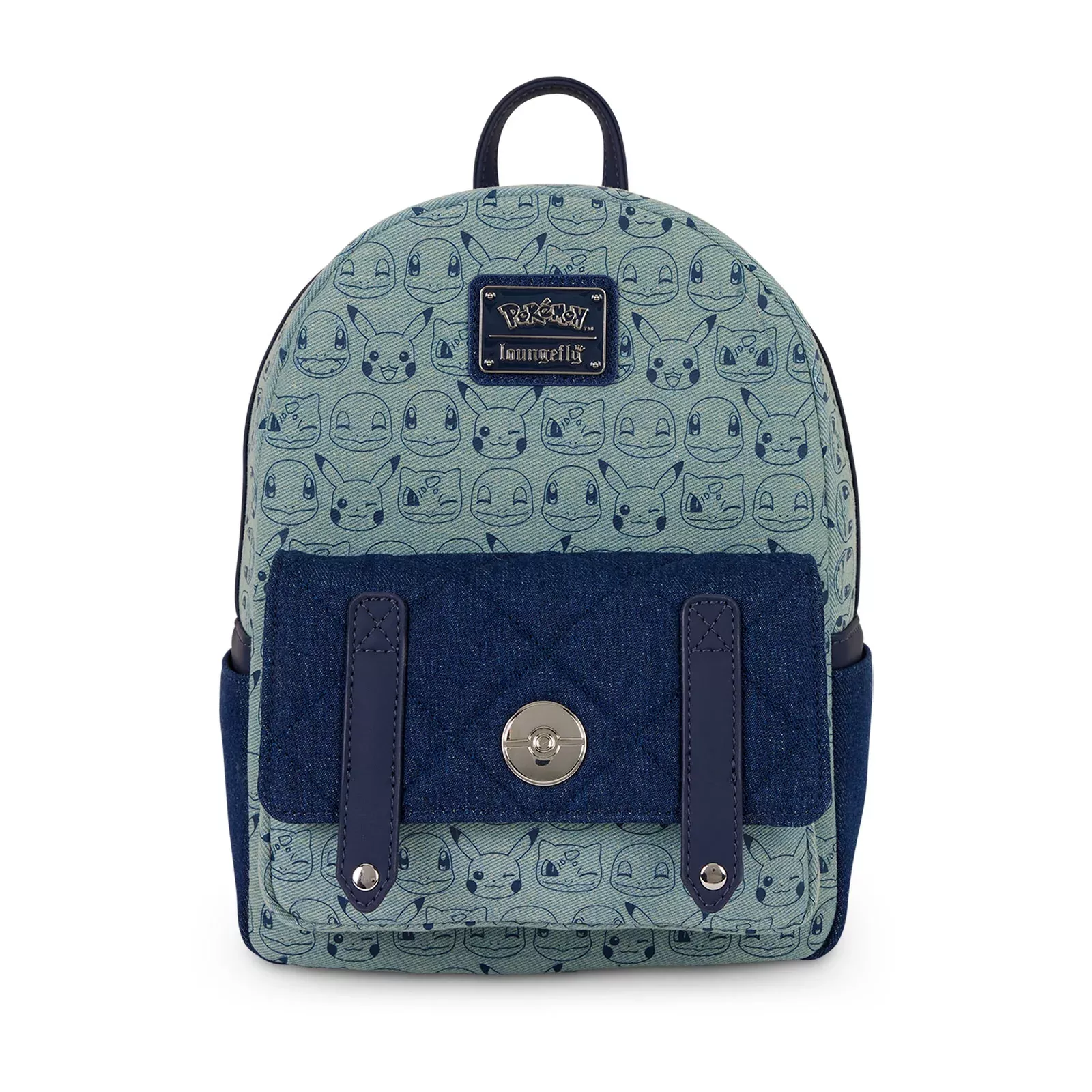 Pikachu Denim Mini Backpack - Pokemon
