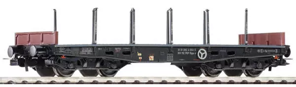 Piko 58414 HO Scale 1/87 Flatcar w/Stakes 401Z Eamos PKP IV