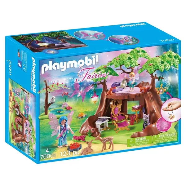 Playmobil Fairies Fairy Forest House Building Set 70001