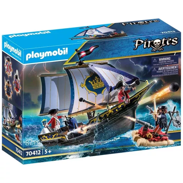Playmobil Pirates Redcoat Caravel Building Set 70412