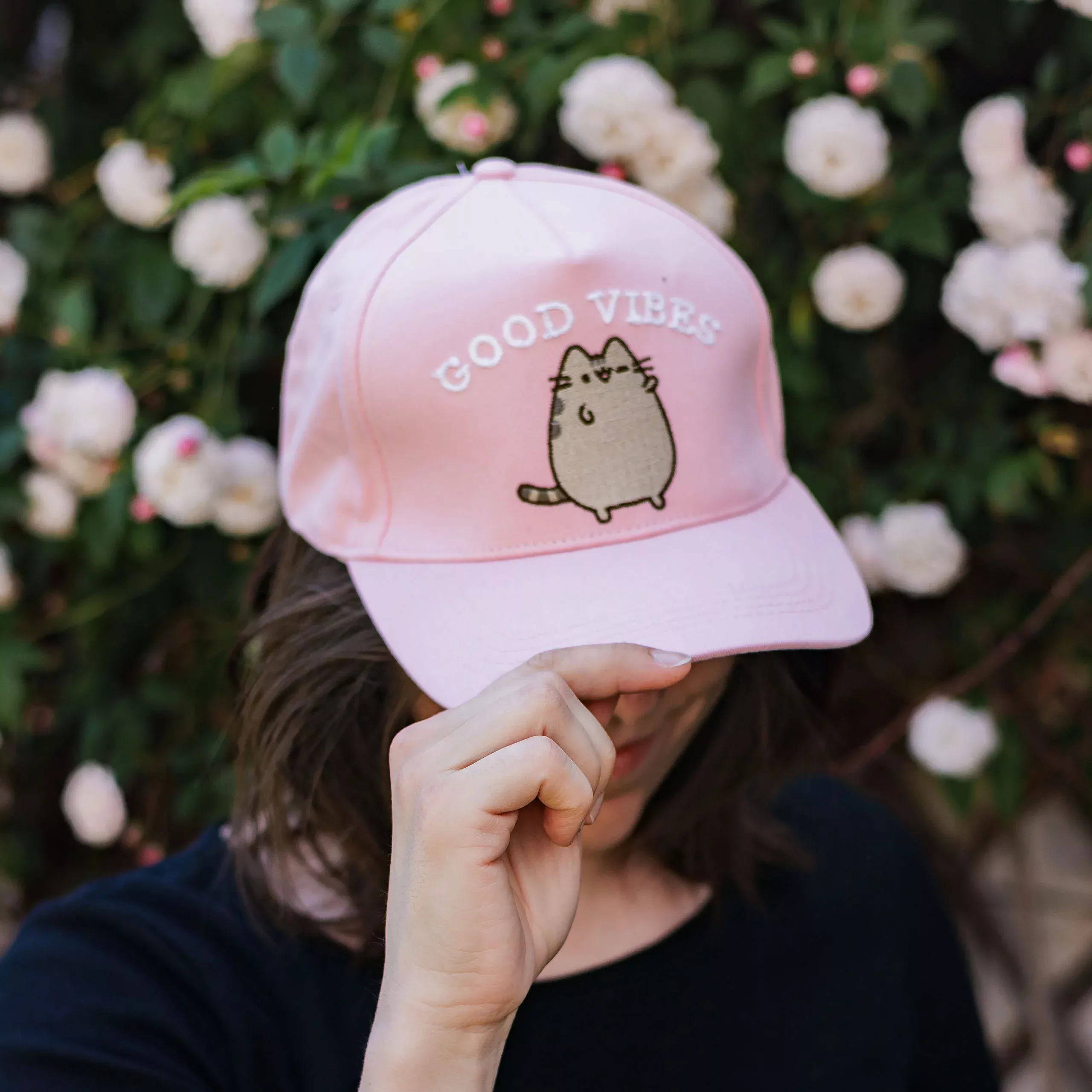 Pusheen - Good Vibes Baseball Cap pink