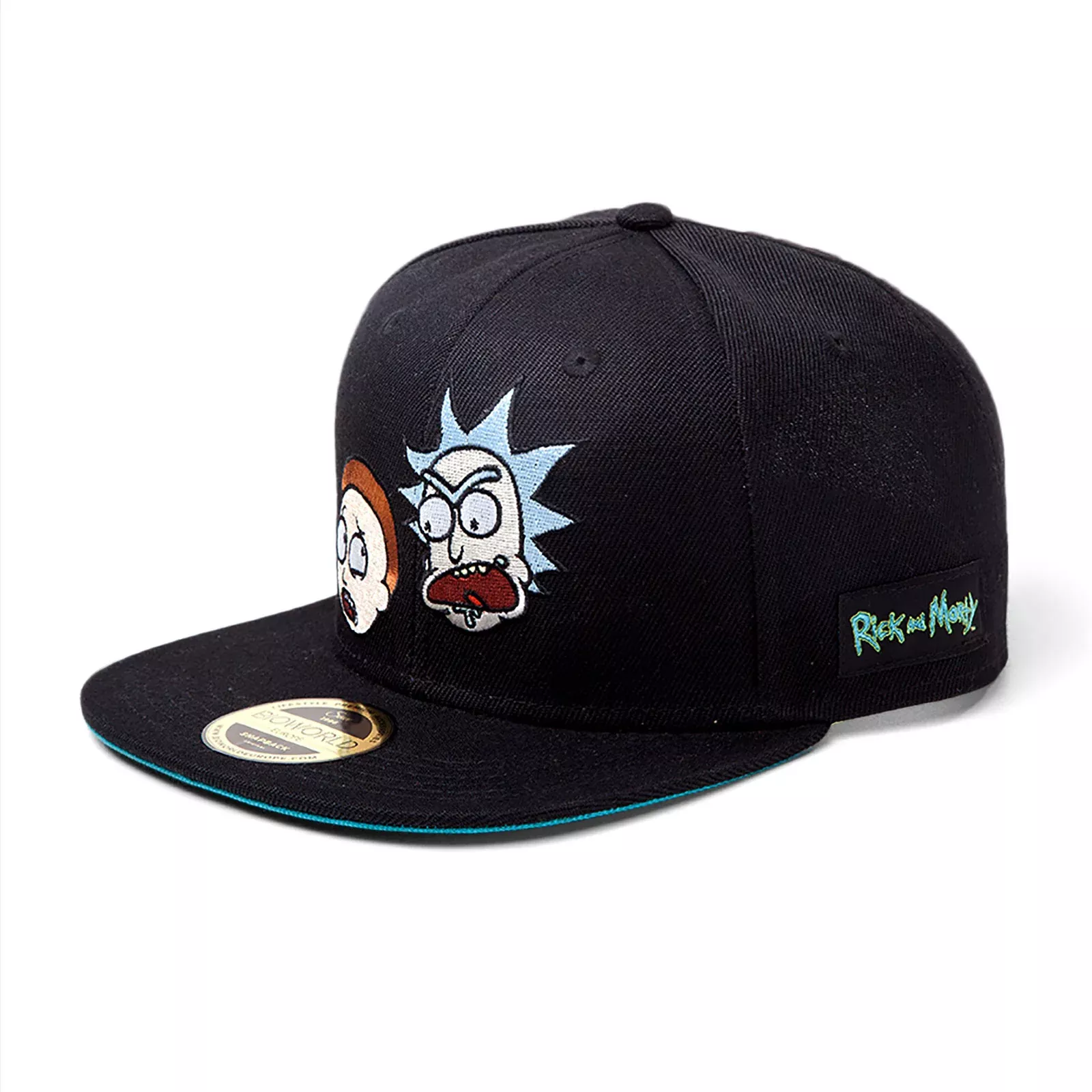 Rick and Morty - Faces Snapback Cap Black