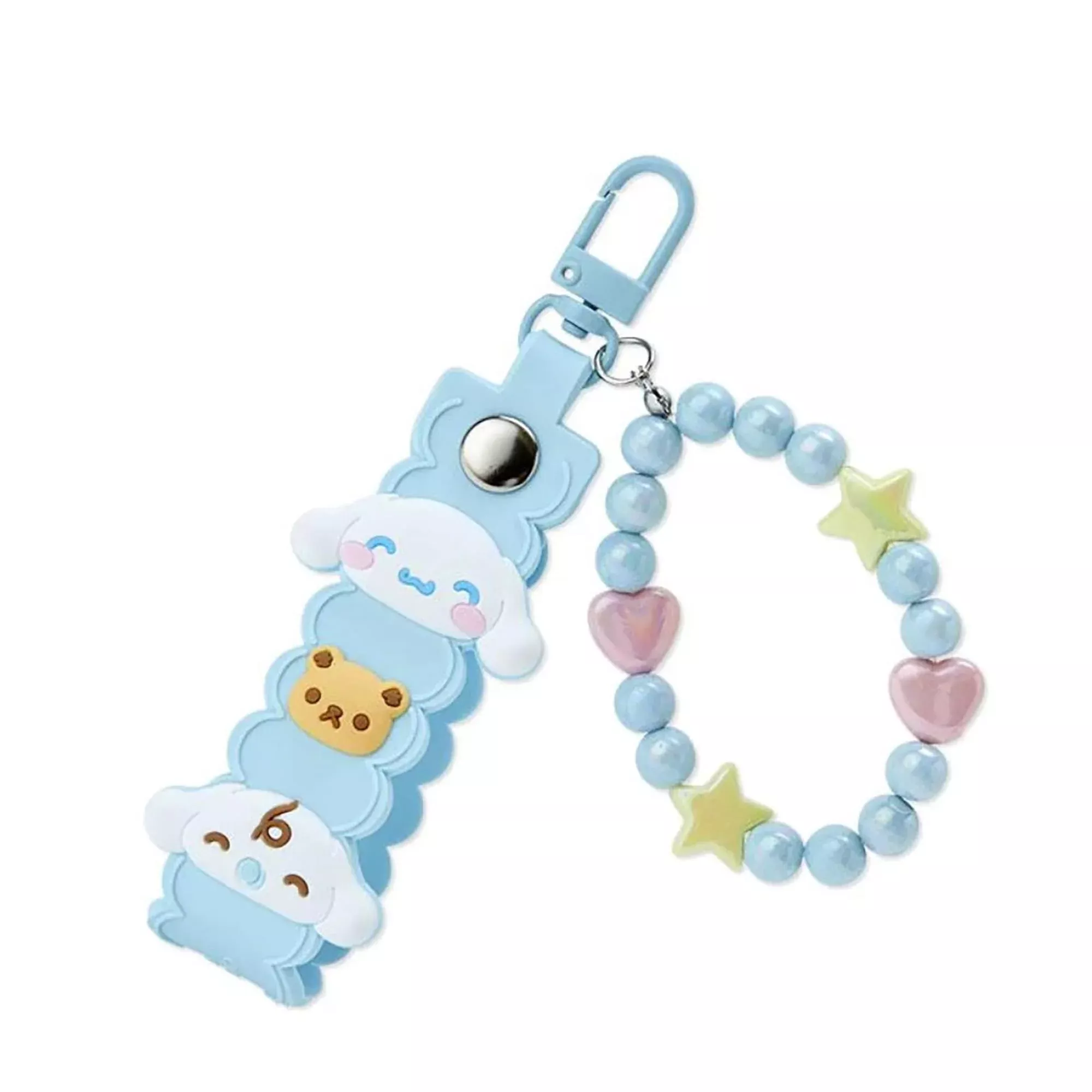 Sanrio Cinnamoroll Beaded Keychain