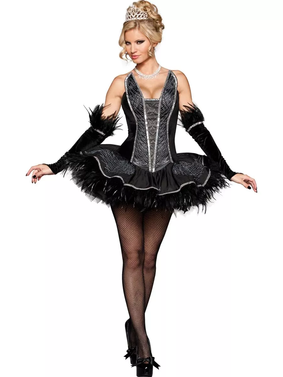 Sexy Seductive Swan Adult Costume