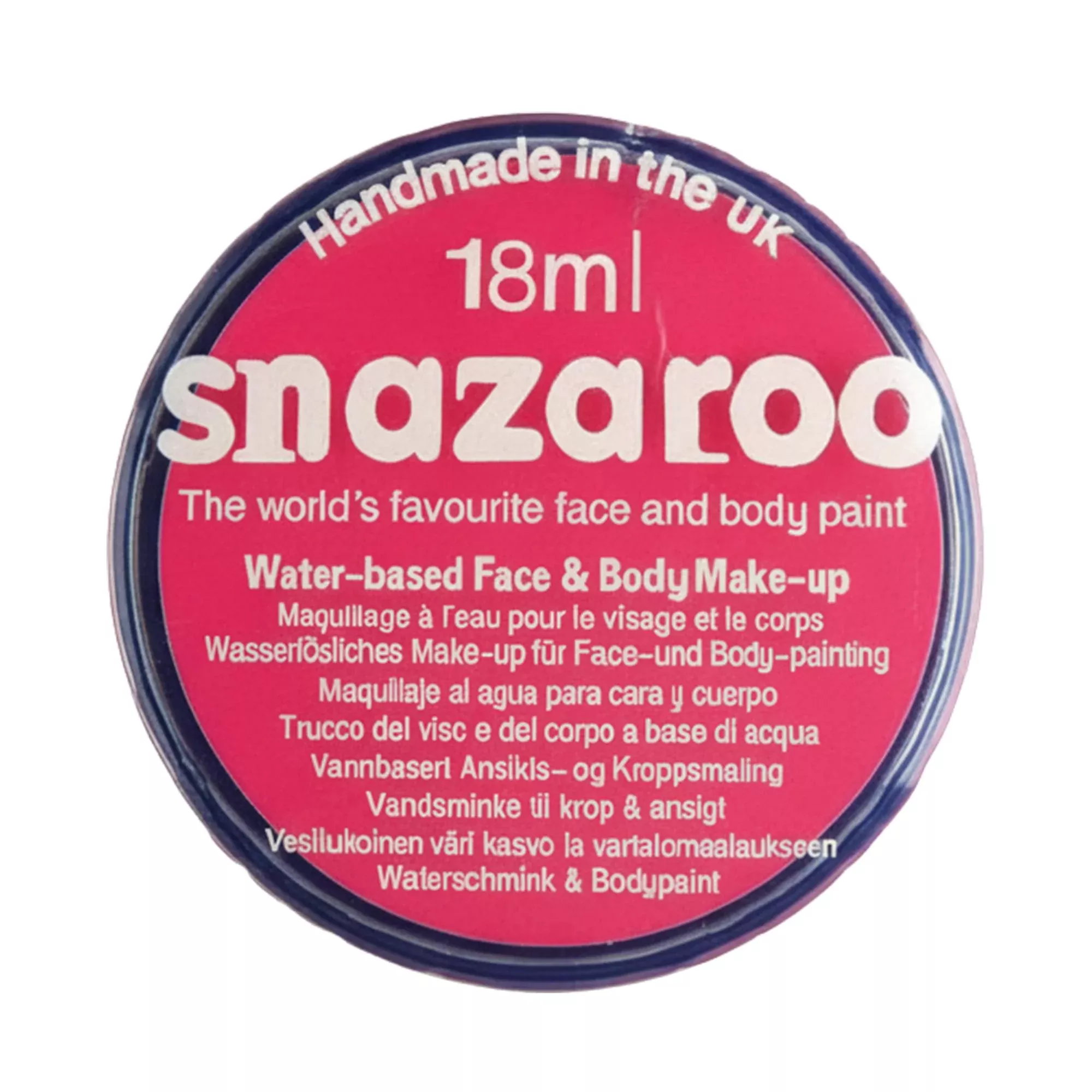 Snazaroo Face Paint - 18ml Pink - Bright Costume Accessory