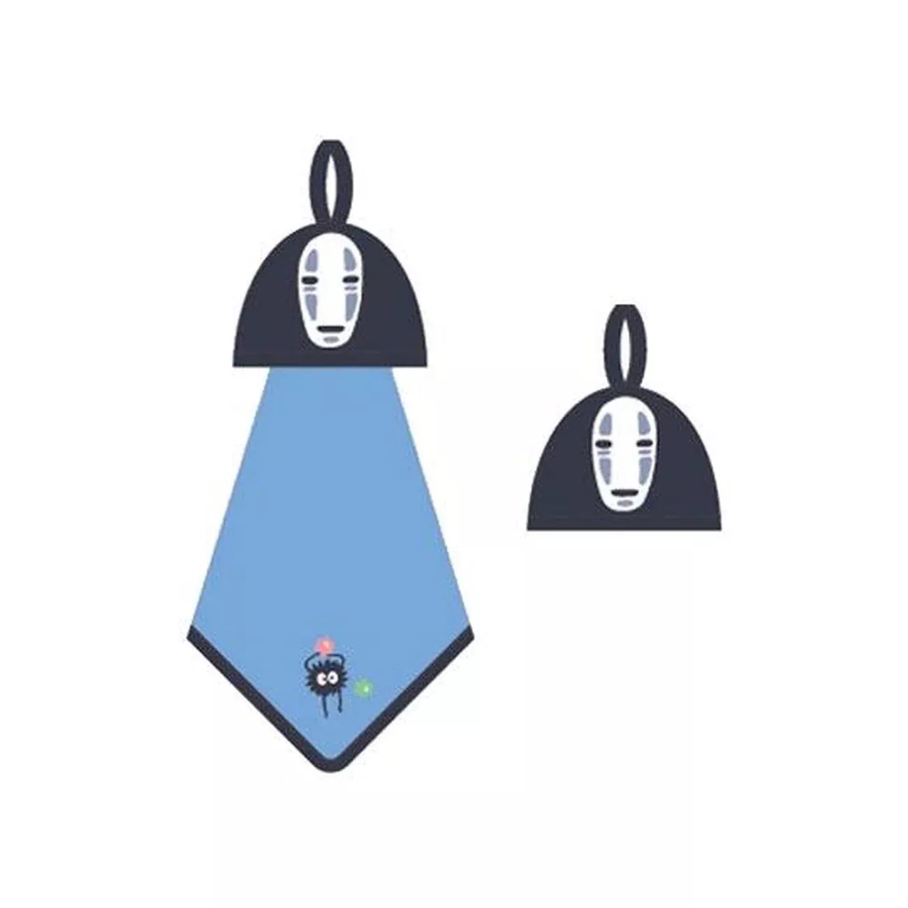 Spirited Away Pop-Up Mini Towel No Face 25 x 25 cm