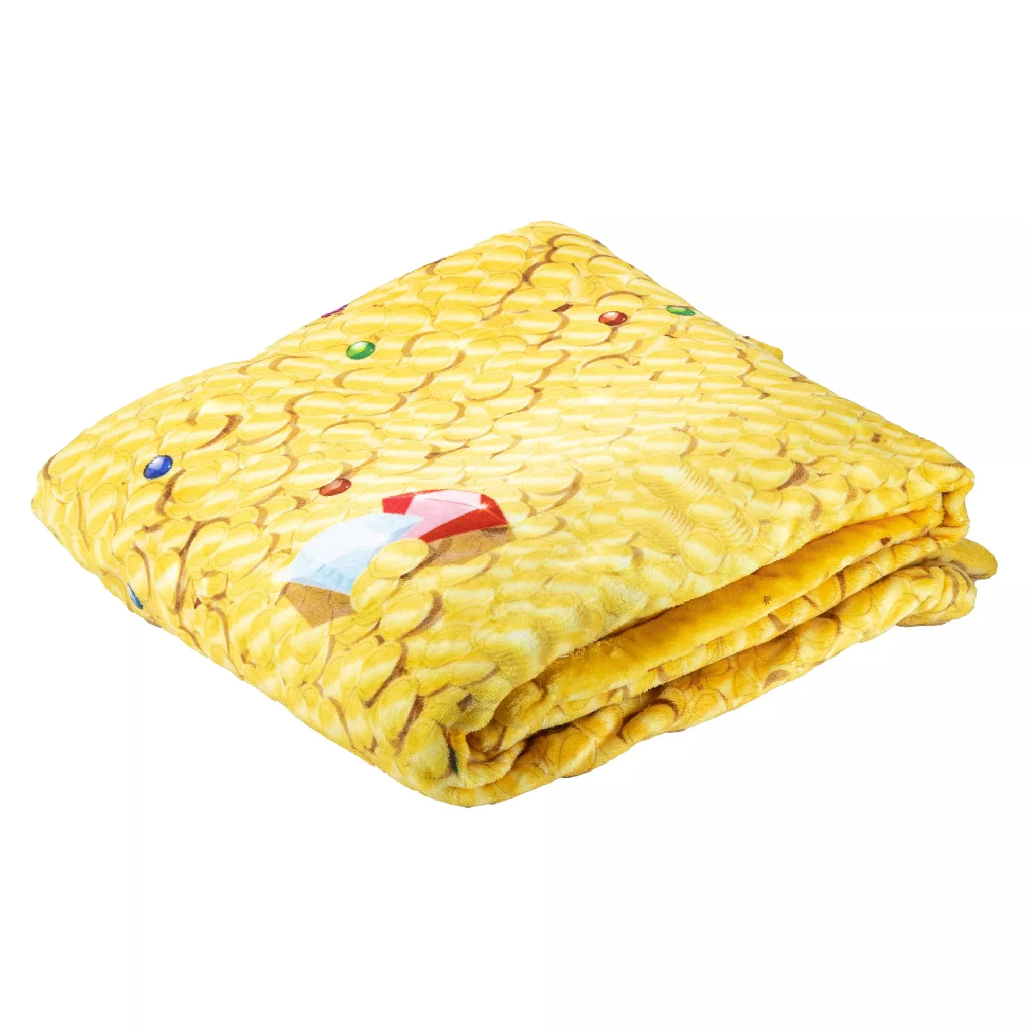 Tentacle Kitty Campaign Critters Treasure Hoard Blanket | 50 x 60 Inches