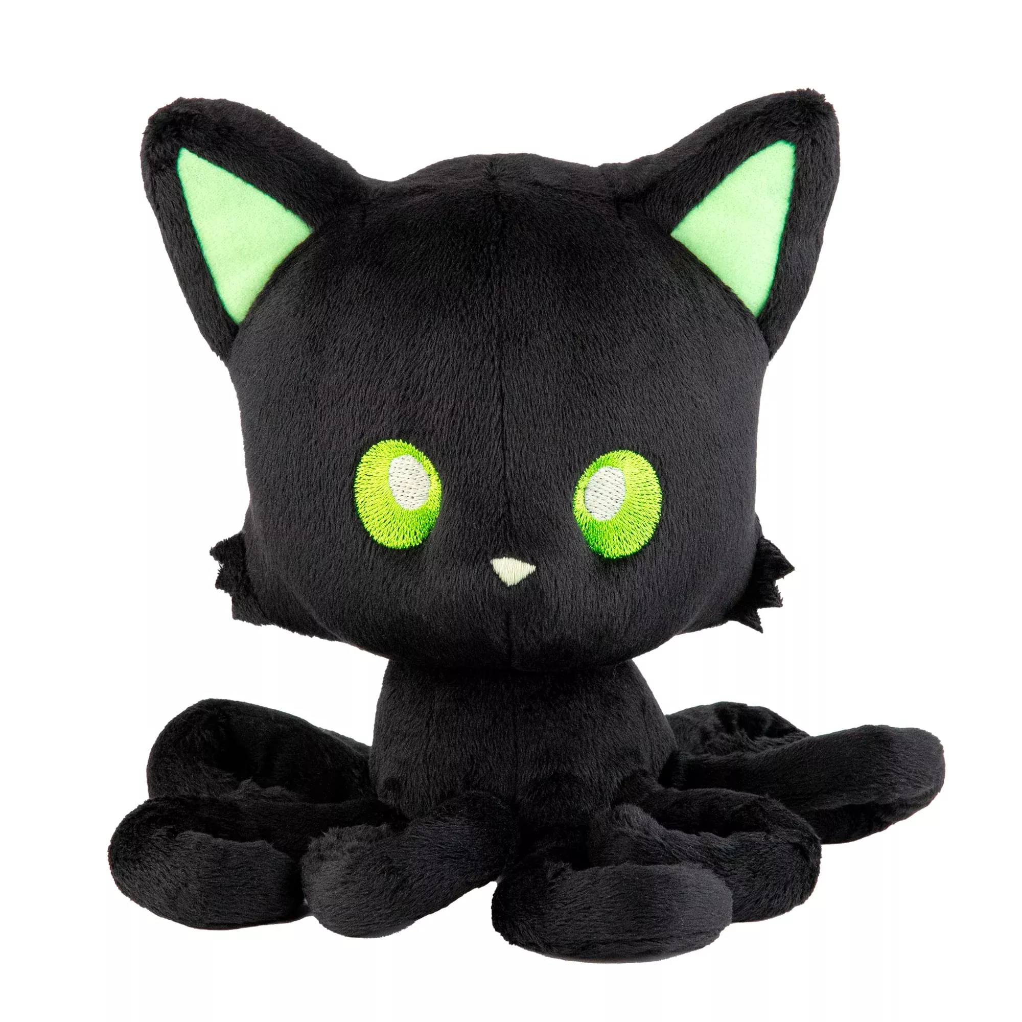 Tentacle Kitty Moonlight Glow-In-The-Dark 6 Inch Plush