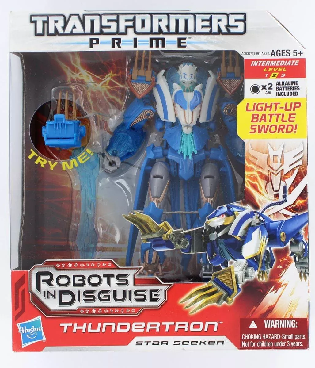 Transformers Prime Voyager Powerizers Thundertron