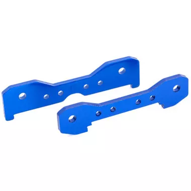 Traxxas 9528 Aluminum Rear Tie Bars Blue Anodized : Sledge