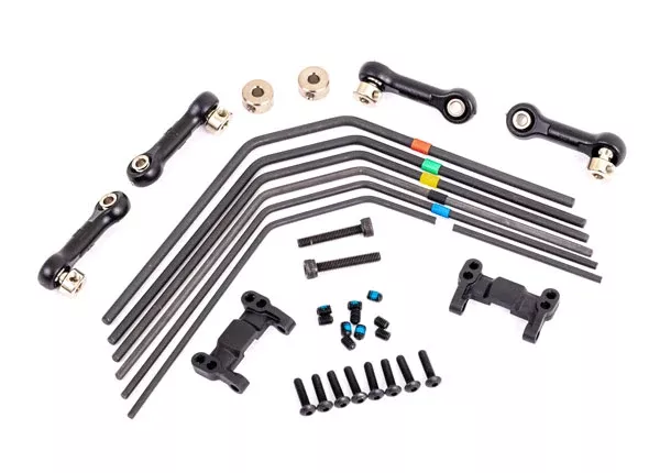 Traxxas 9595 Front and Rear Sway Bar Kit for Sledge™