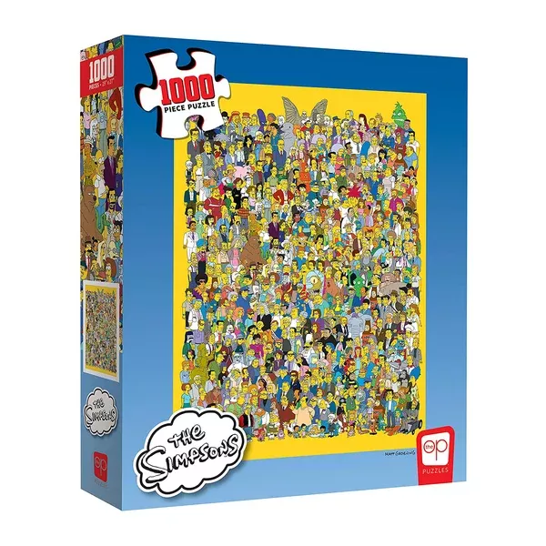 USAopoly Simpsons Cast Of 1000 Piece Puzzle