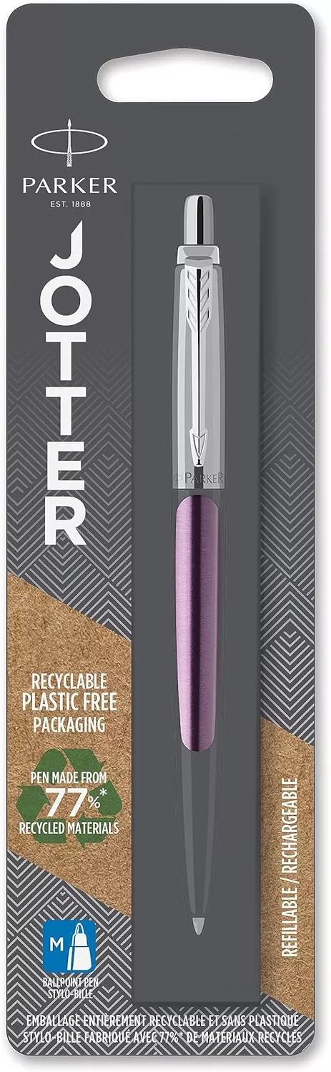 Waterman Ballpoint Pen Refills | Medium Point | Black Ink | 3 Count