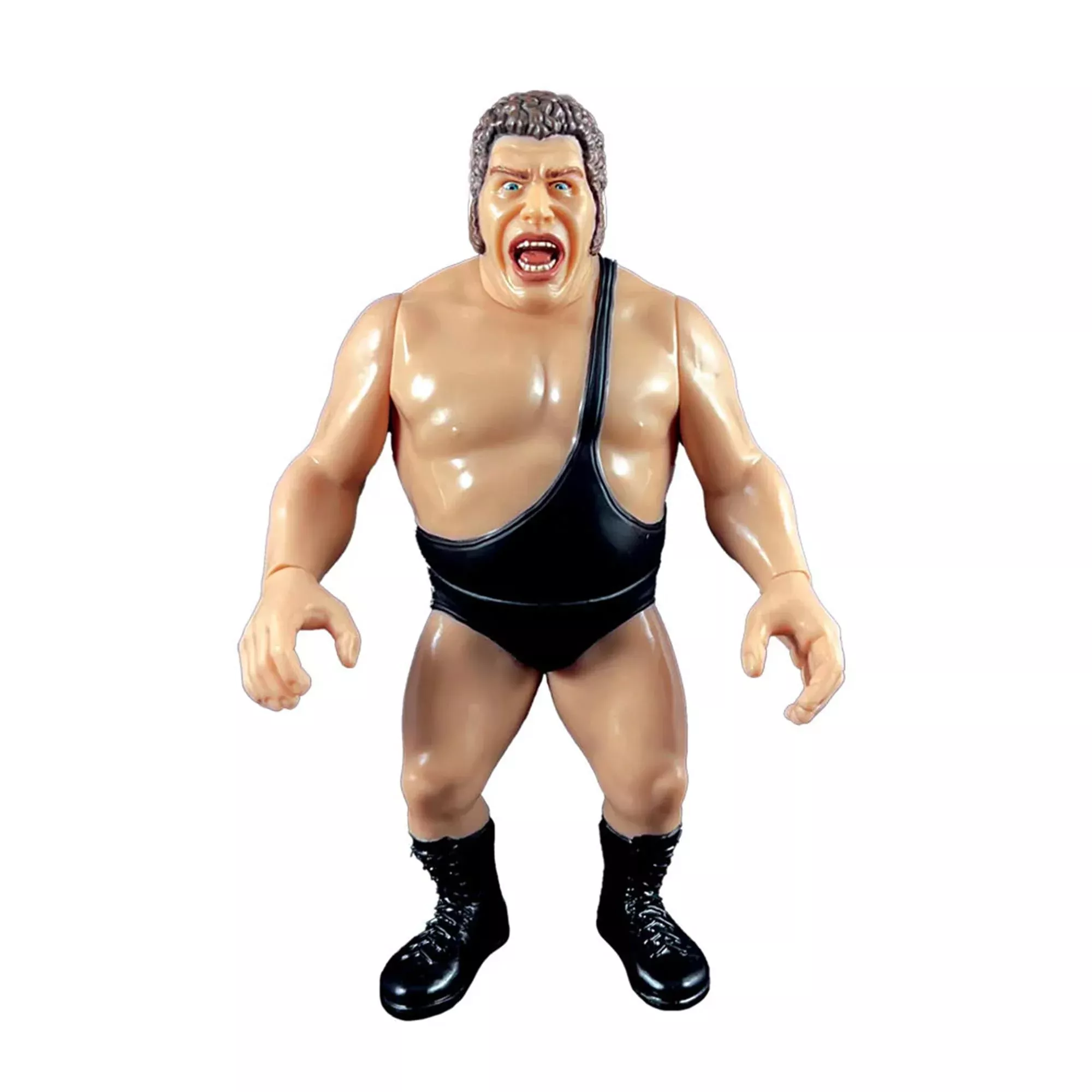 Wrestling's Heels and Faces Retro Action Figure | Andre The Giant (Black Strap)