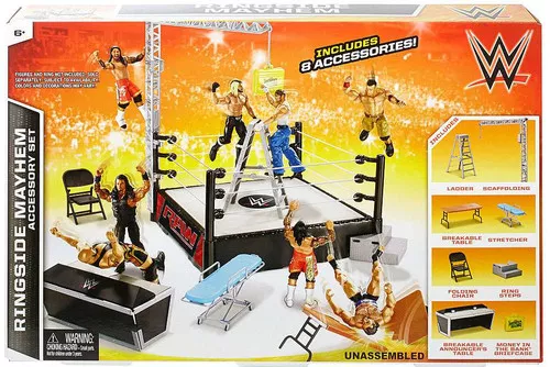 WWE Wrestling Ringside Mayhem Superstar Ring
