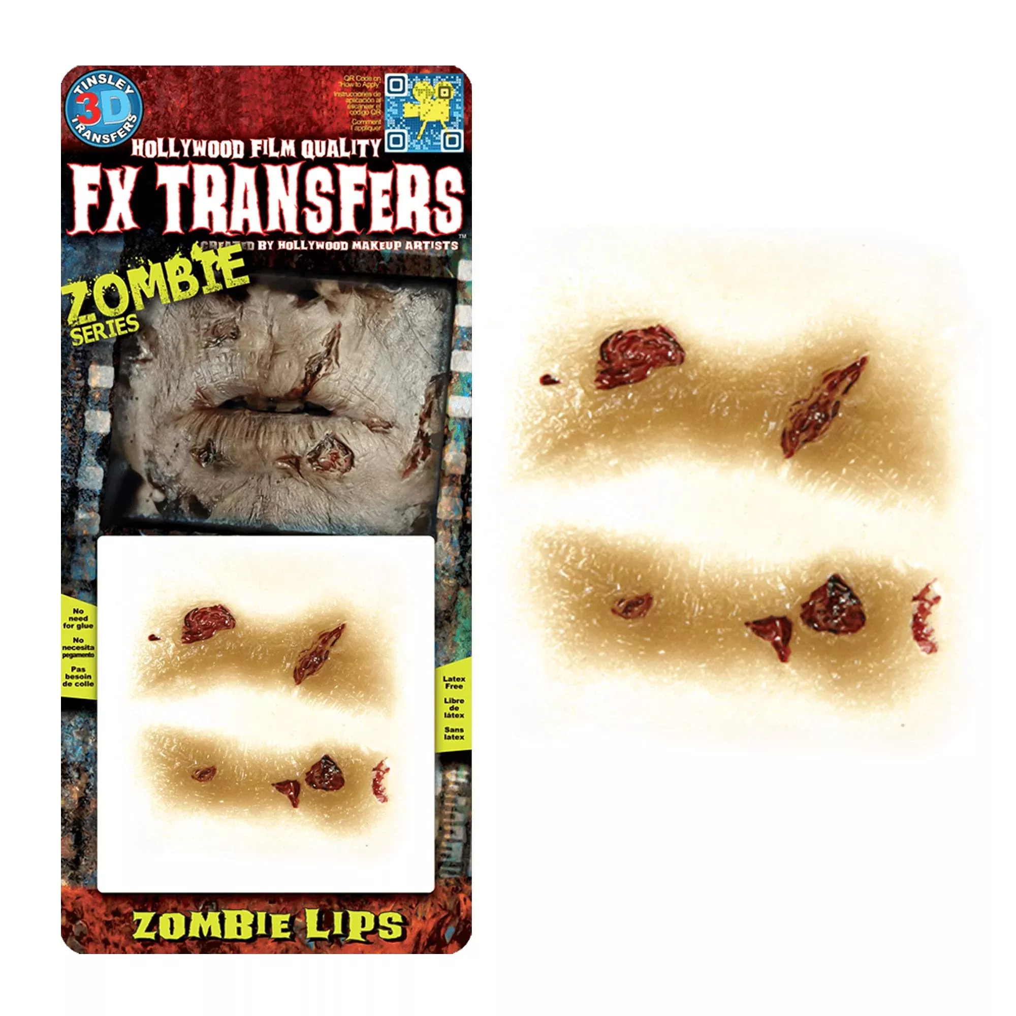 Zombie Lips Fx Transfer Costume Accessory